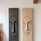 دیوارکوب چهره وال آرت