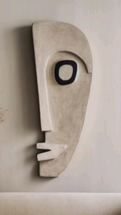 دیوارکوب چهره وال آرت