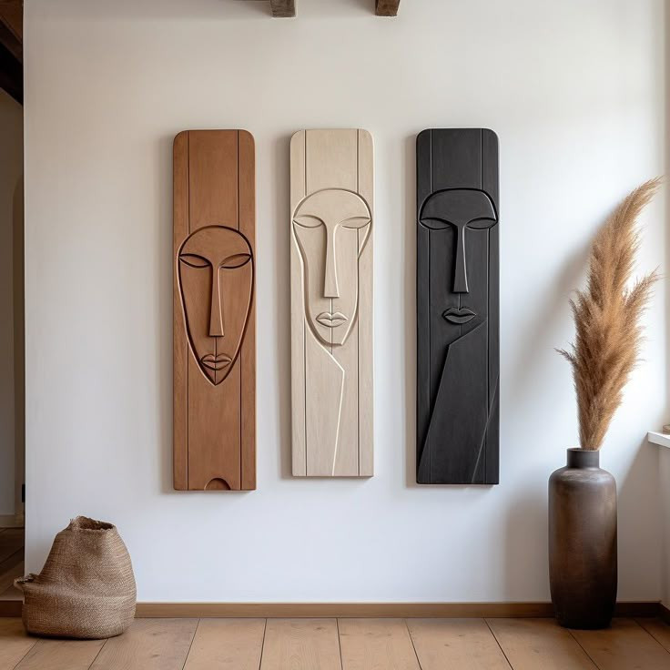 دیوارکوب چهره وال آرت