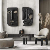 دیوارکوب چهره وال آرت