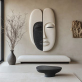 دیوارکوب چهره وال آرت